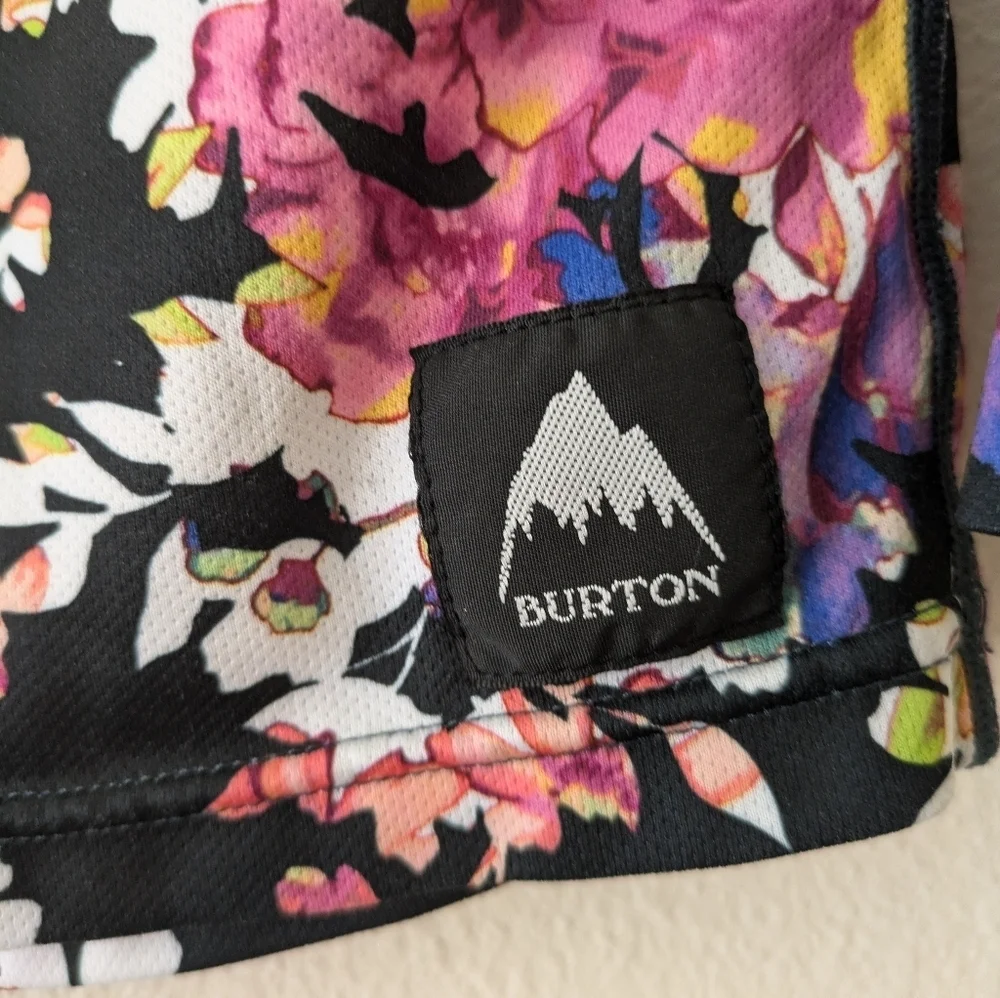 Burton Kid's Lightweight Floral Base Layer sz L